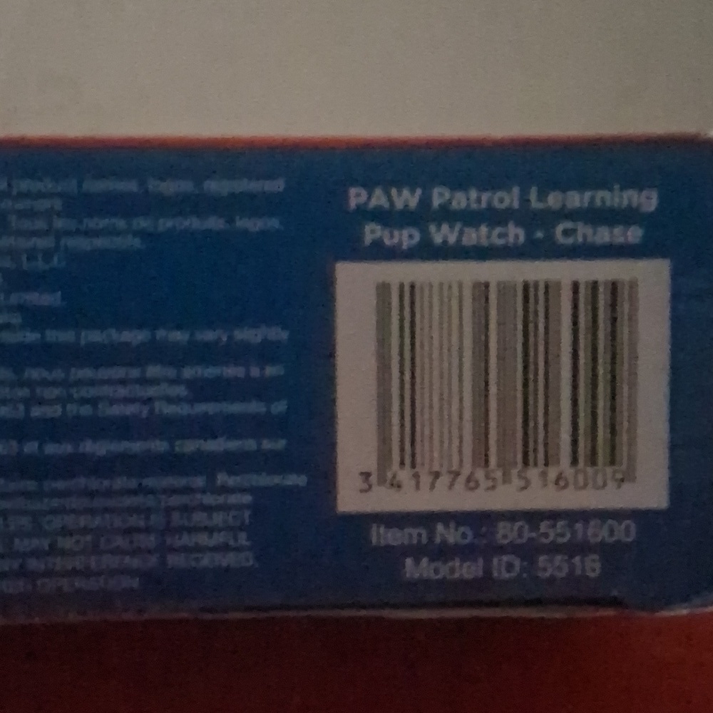 NWT VTech PAW Patrol Chase Learning Watch Kids Smartwatch Toy Blue - Picture 3 of 6